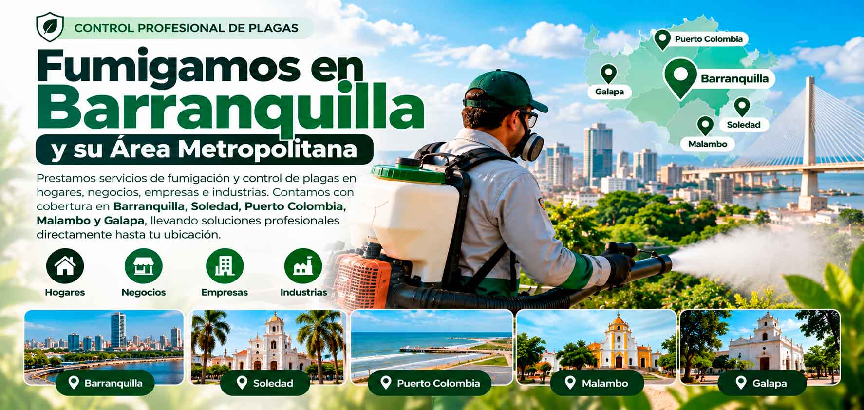 Fumigamos en Barranquilla